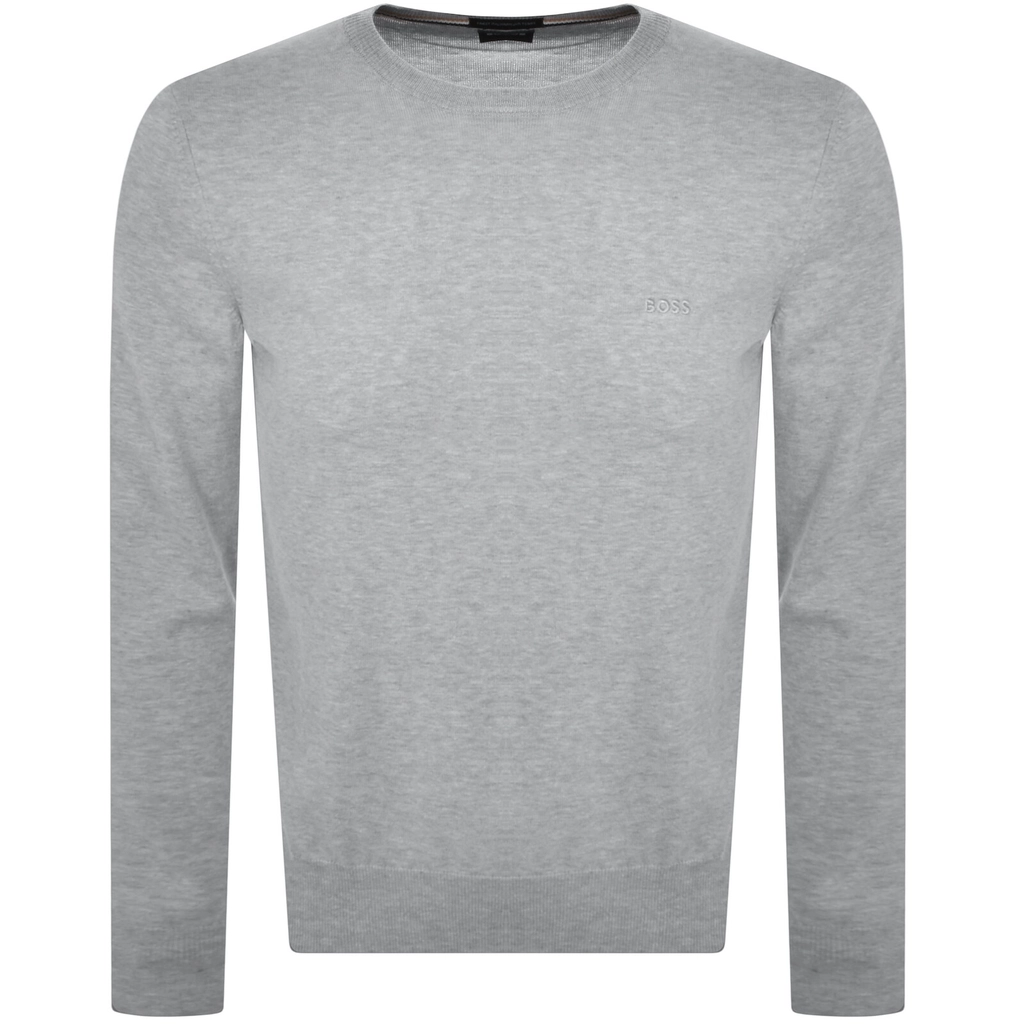 Hugo Boss BOSS Botto L Knit Jumper Grey